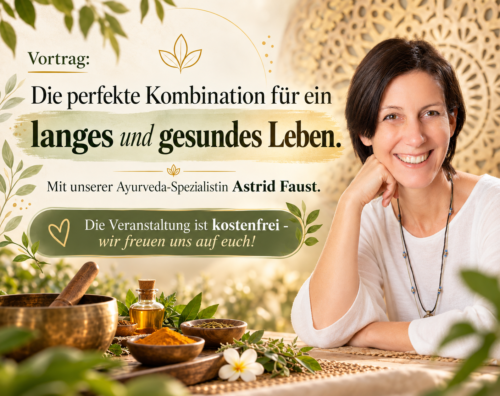 Ayurveda und Nährstofftherapie – Vortrag am 17.12. um 20 Uhr